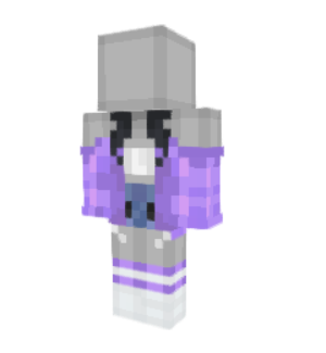 Aphmau Outfit Minecraft skin overlay