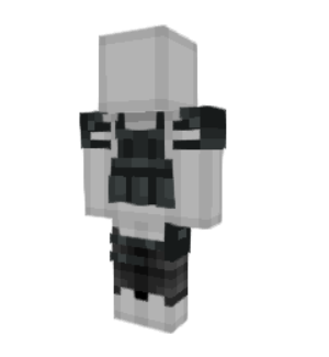 Armor Bullet Proof Minecraft skin overlay