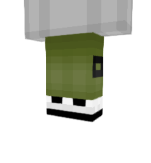 Ben10 Pants Minecraft skin overlay