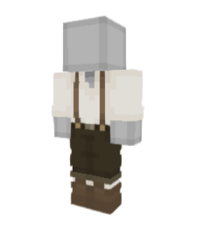 Craft Man Minecraft skin overlay