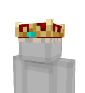 Crown Minecraft skin overlay