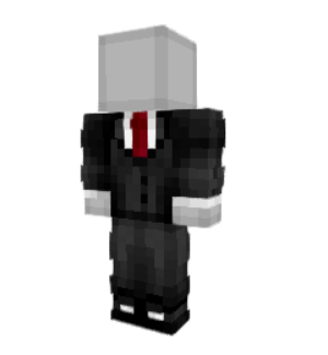 Elegant Suit  Minecraft skin overlay