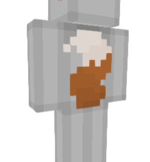 Fox Tail Minecraft skin overlay