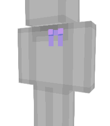 Cancer Ribbon Minecraft skin overlay